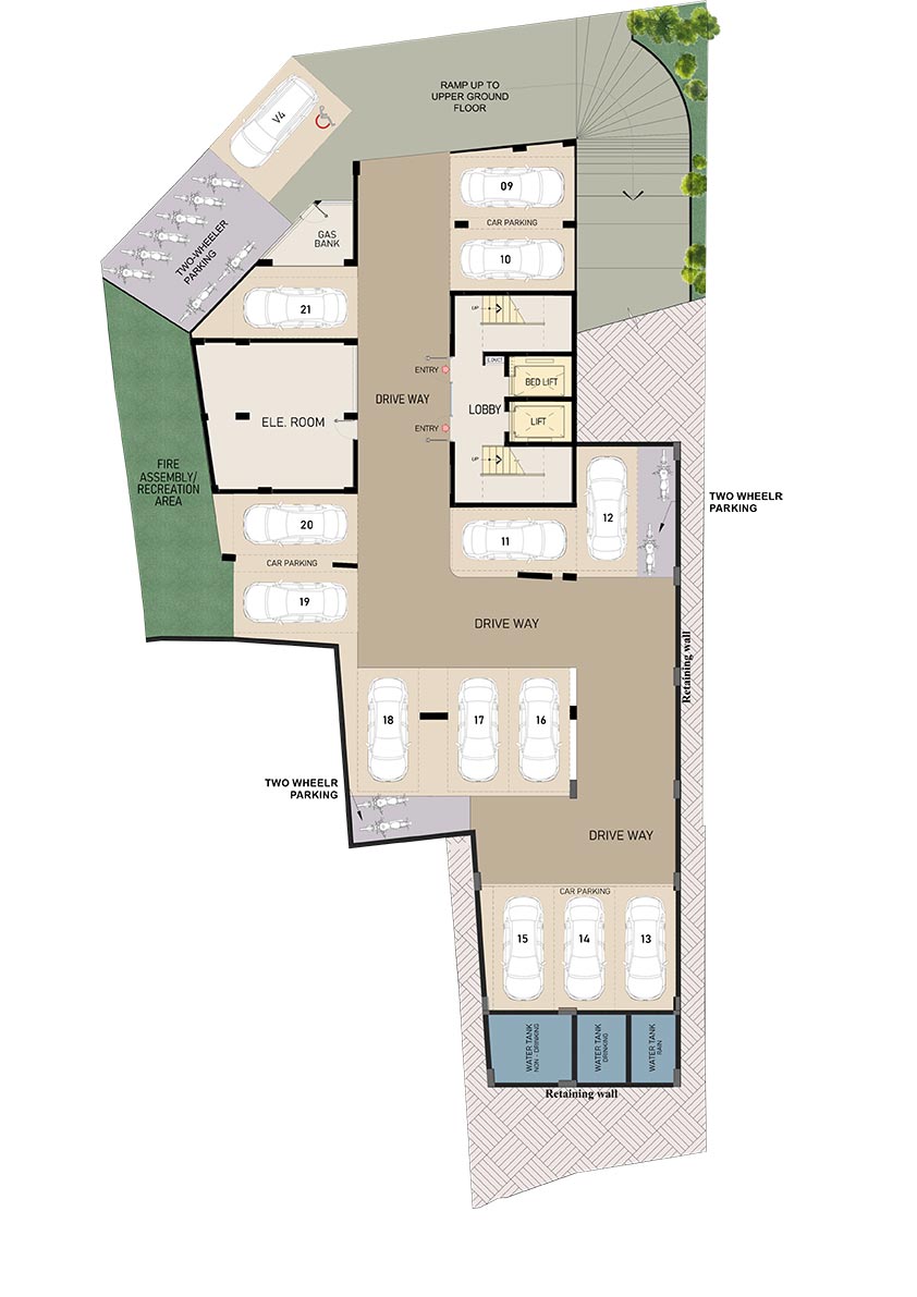 Lower Ground Floor Plan