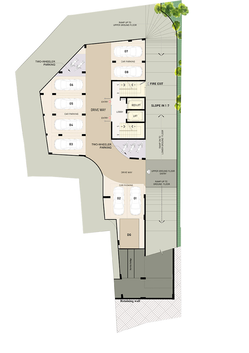 Upper Ground Floor Plan
